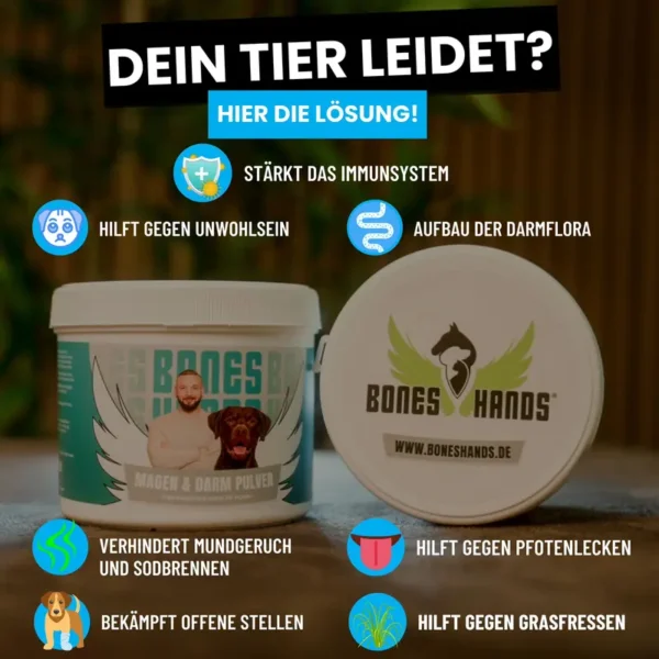Magen & Darm Pulver für Hunde – Bild 6