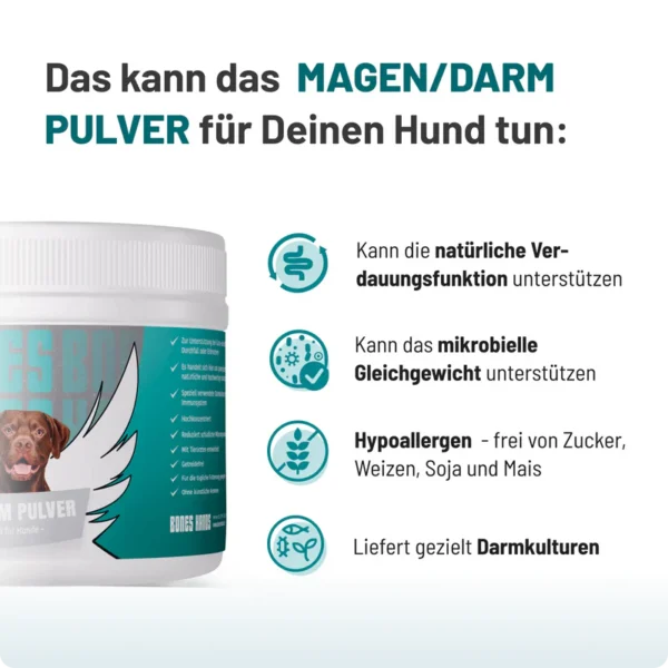 Magen & Darm Pulver für Hunde – Bild 5